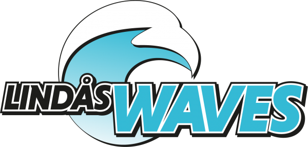 Klubbmärke Lindås waves
