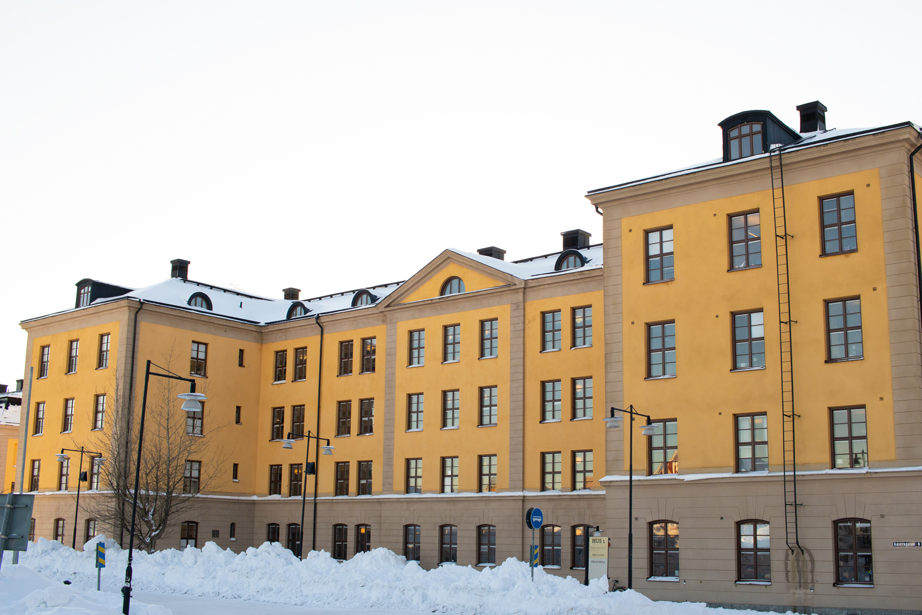 Skolbyggnaden Prolympia Umeå